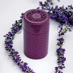 Circular Burner - Carbon Fiber Purple